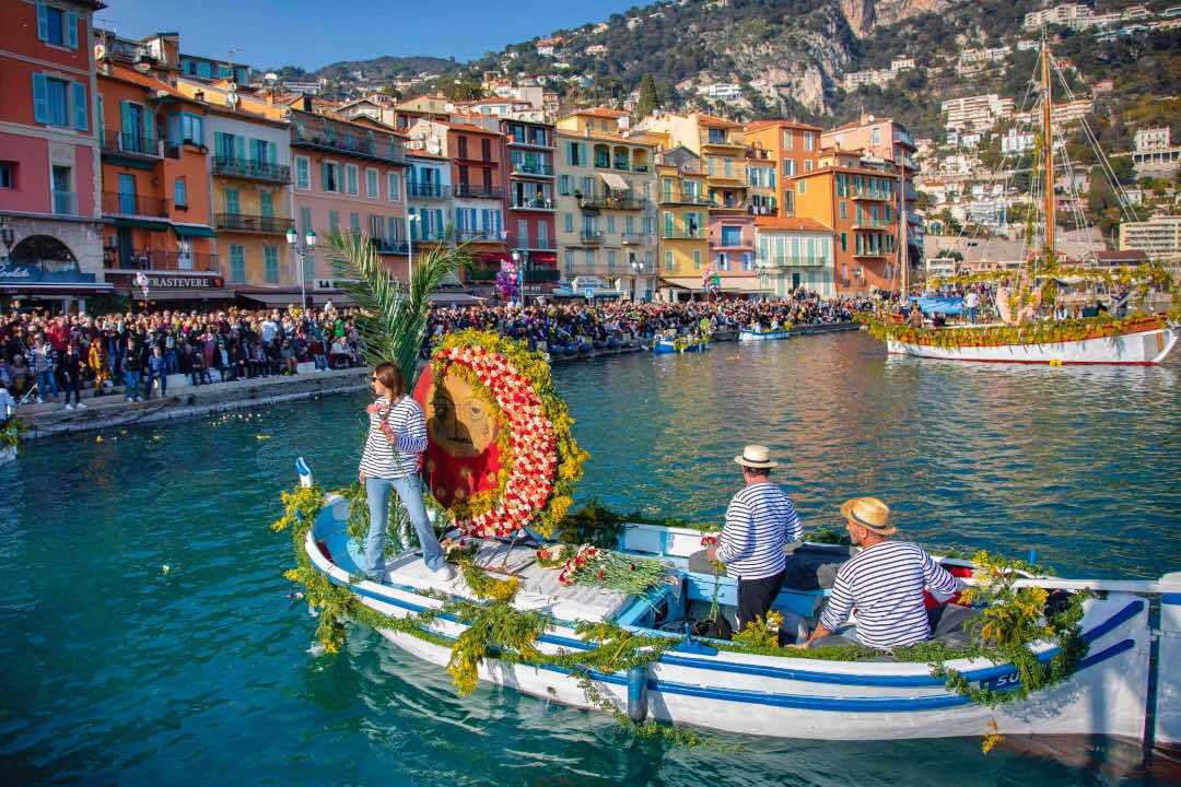 Blomster søkamp Villefranche-sur-Mer