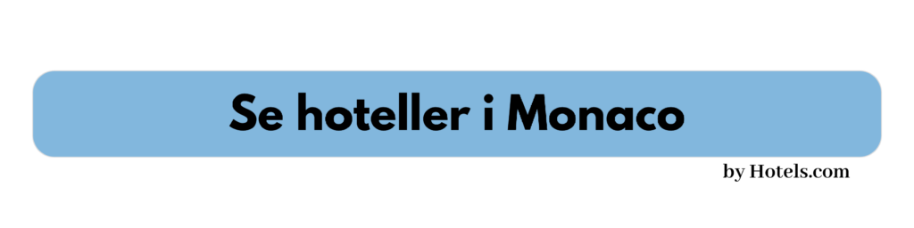 Hoteller i Monaco