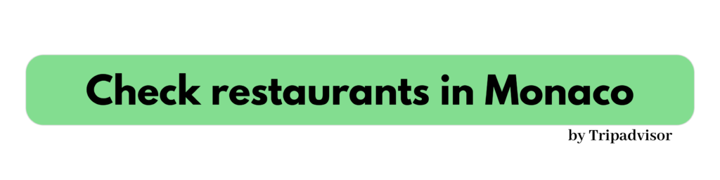 restaurants in Monaco