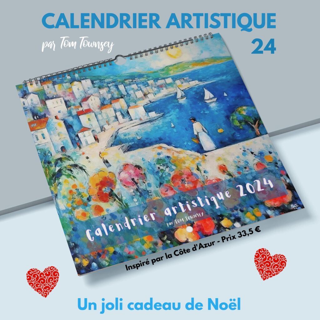 calendrier artistique Côte d'Azur