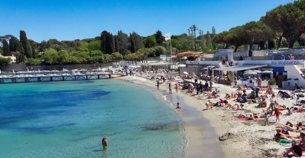 La Garoupe Beach at Cap d'Antibes