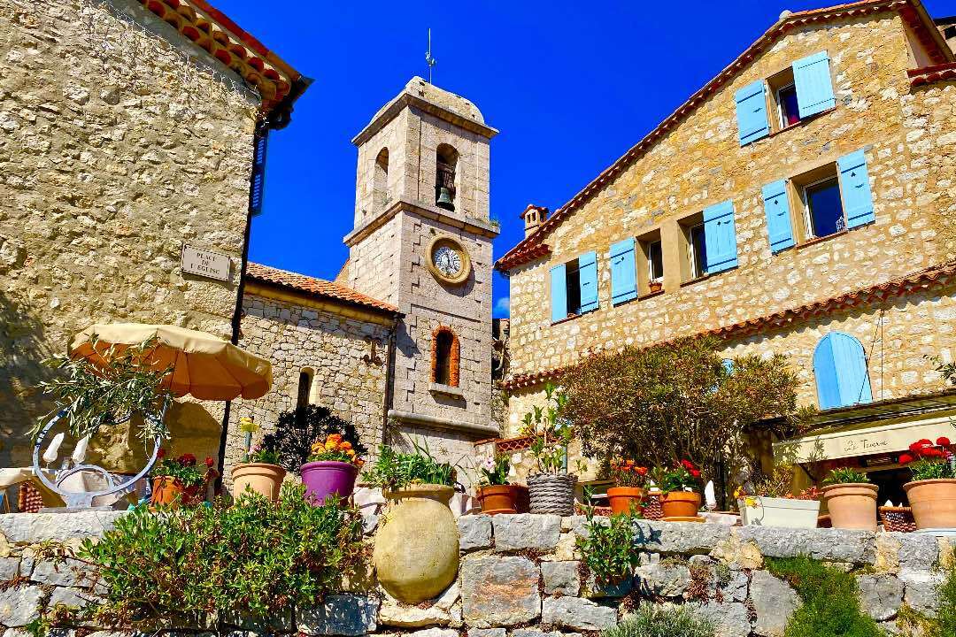 L'eglise Saint-Vincent à Gourdon