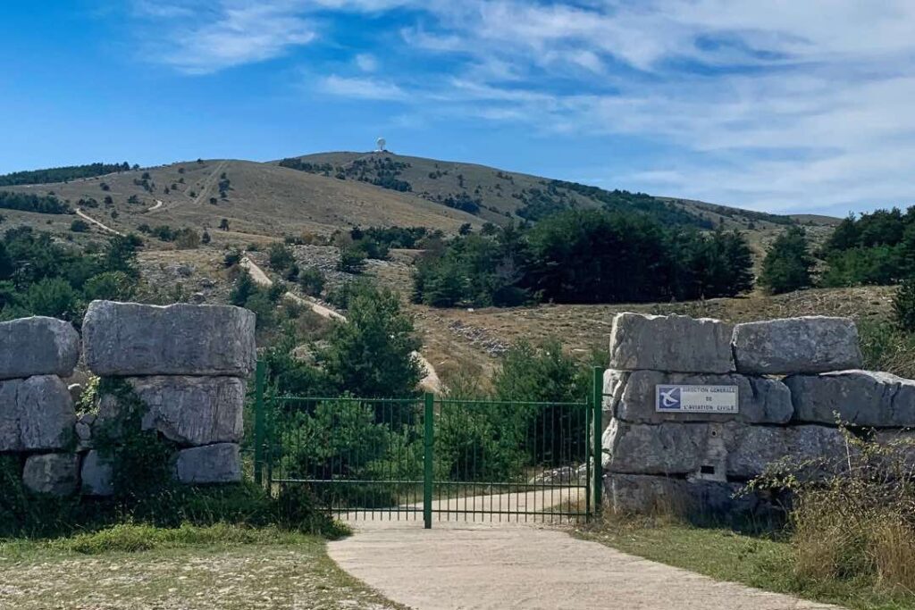 La Haut Montet starting point