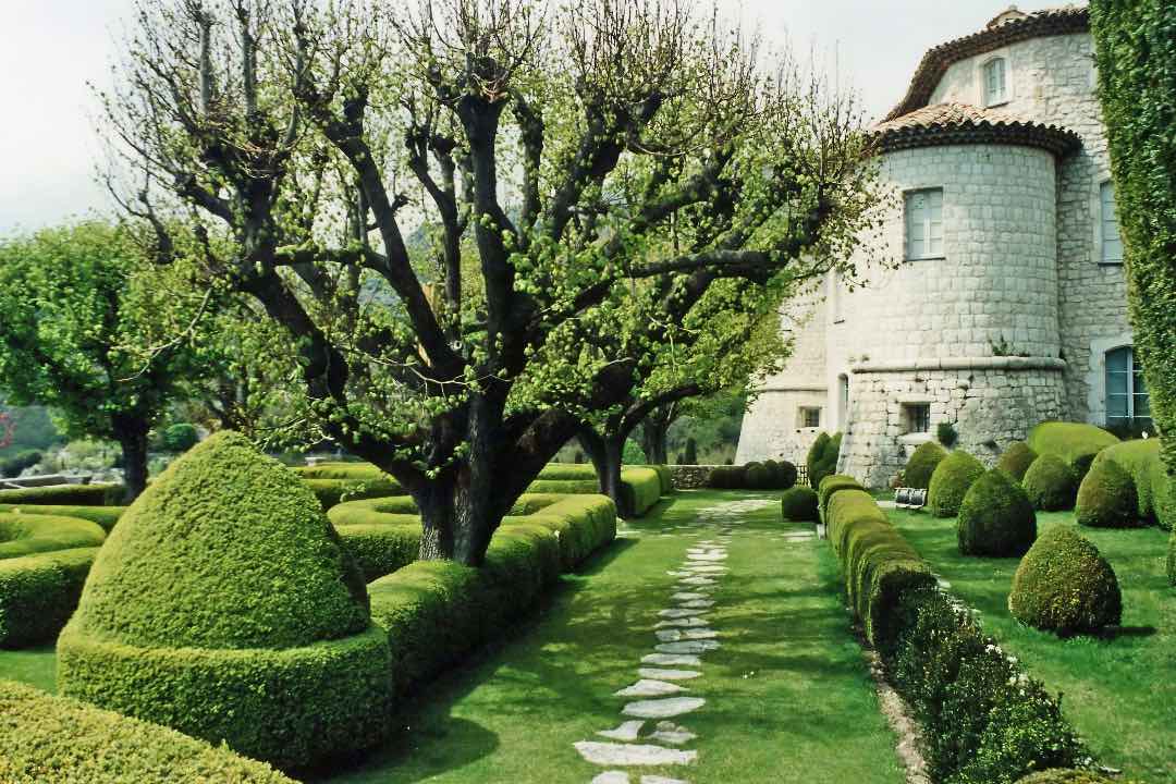 Le jardin du Château de Gourdon