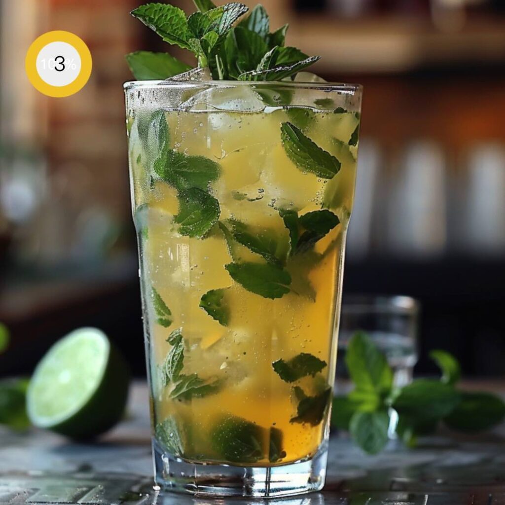 pastis mojito drink