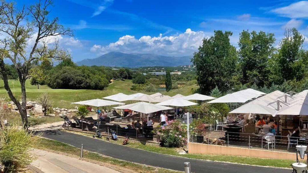 restauranten på Le Provencal Golf Biot